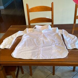 Chico's Classic White Button-Down Shirt